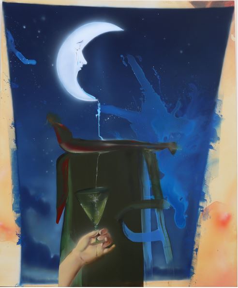 Hoda Kashiha, Drunk Moon, 2024