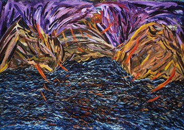 Painting, Alireza Masoumi, Lake, 2015, 45472