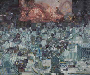 Painting, Taha Heydari, Dark Chamber, 2015, 7118