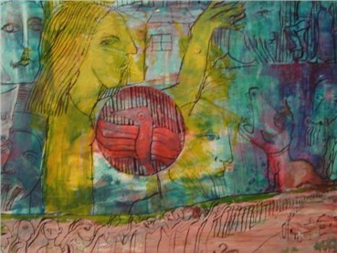 Painting, Hannibal Alkhas, Untitled, 2008, 6635