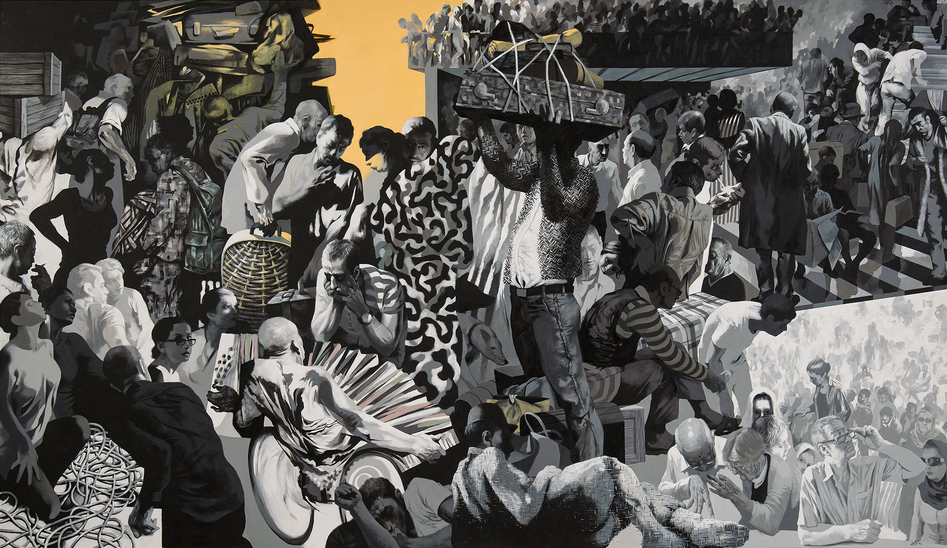 Mehrdad Mohebali, Camping of Migrators, 2016