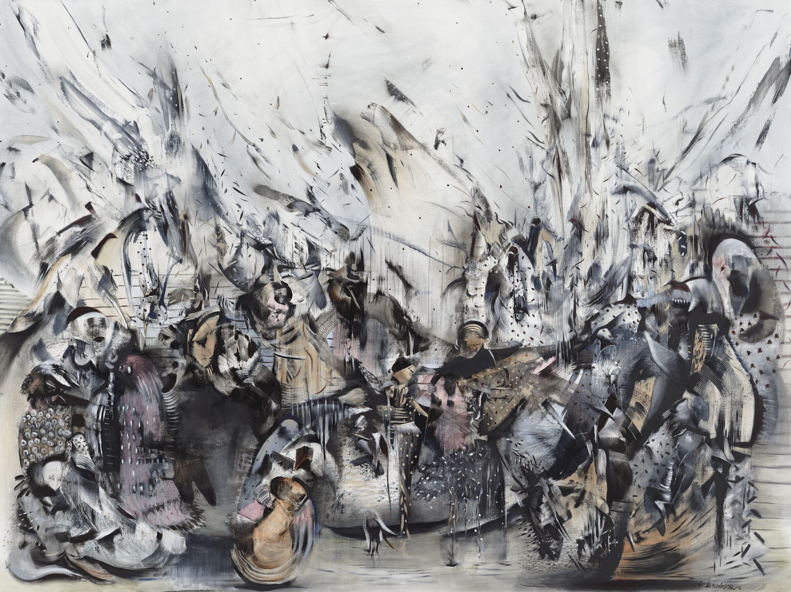 Ali Banisadr, Broken Land, 2015