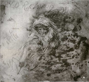 Printmaking, Milad Firoozfar, The Wealth Old Man, 2007, 4043