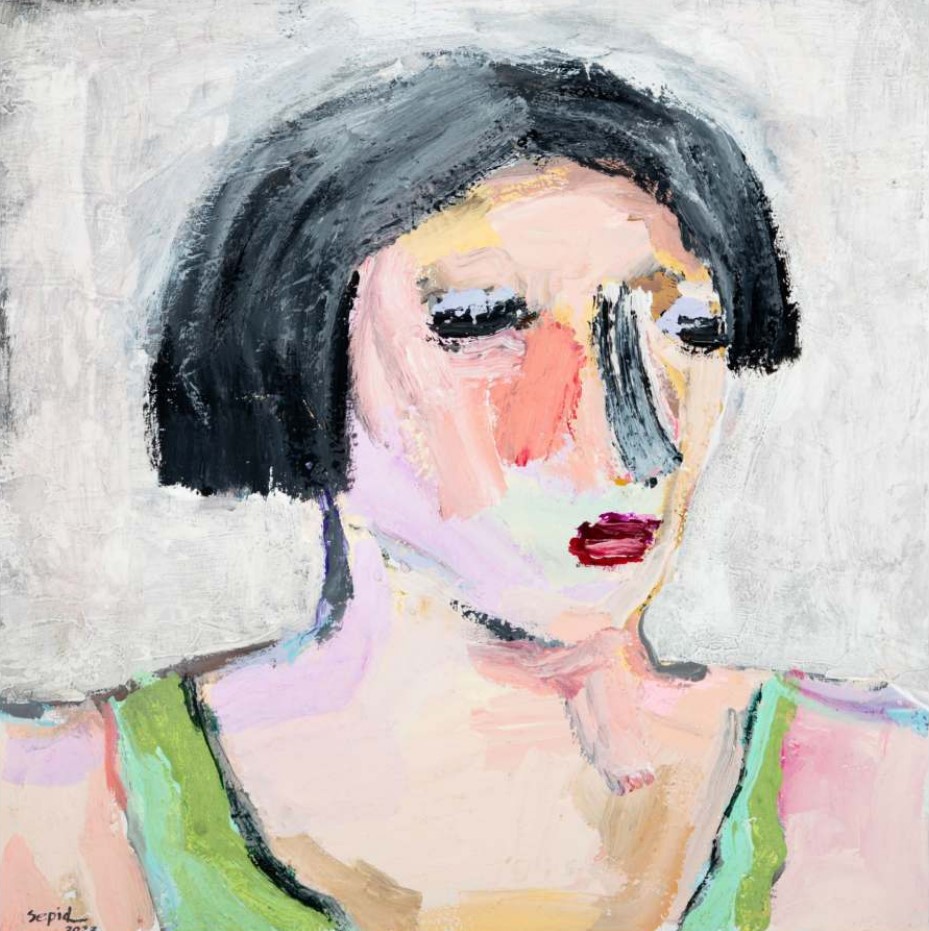 Sepideh Solati, Portrait 130, 2023
