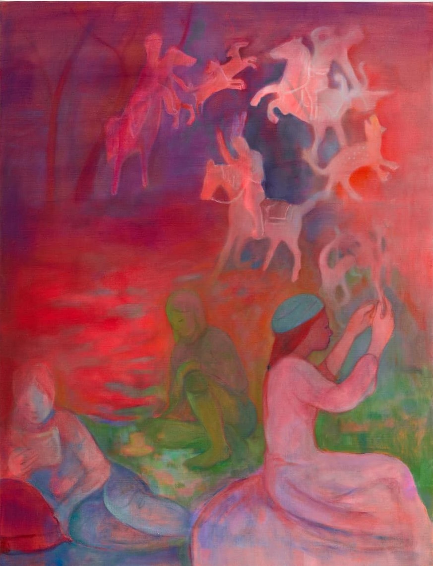 Nastaran Shahbazi, Rearing Horses, 2026