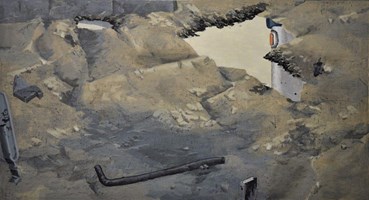 Painting, Bijan Akhgar, Contemplation, 2016, 45954