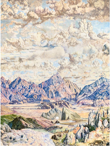Painting, Sina Ghadaksaz, Jabalout, 2026, 82973