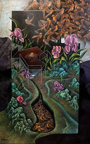 Painting, Paria Farrokhi, Untitled, 2025, 81962