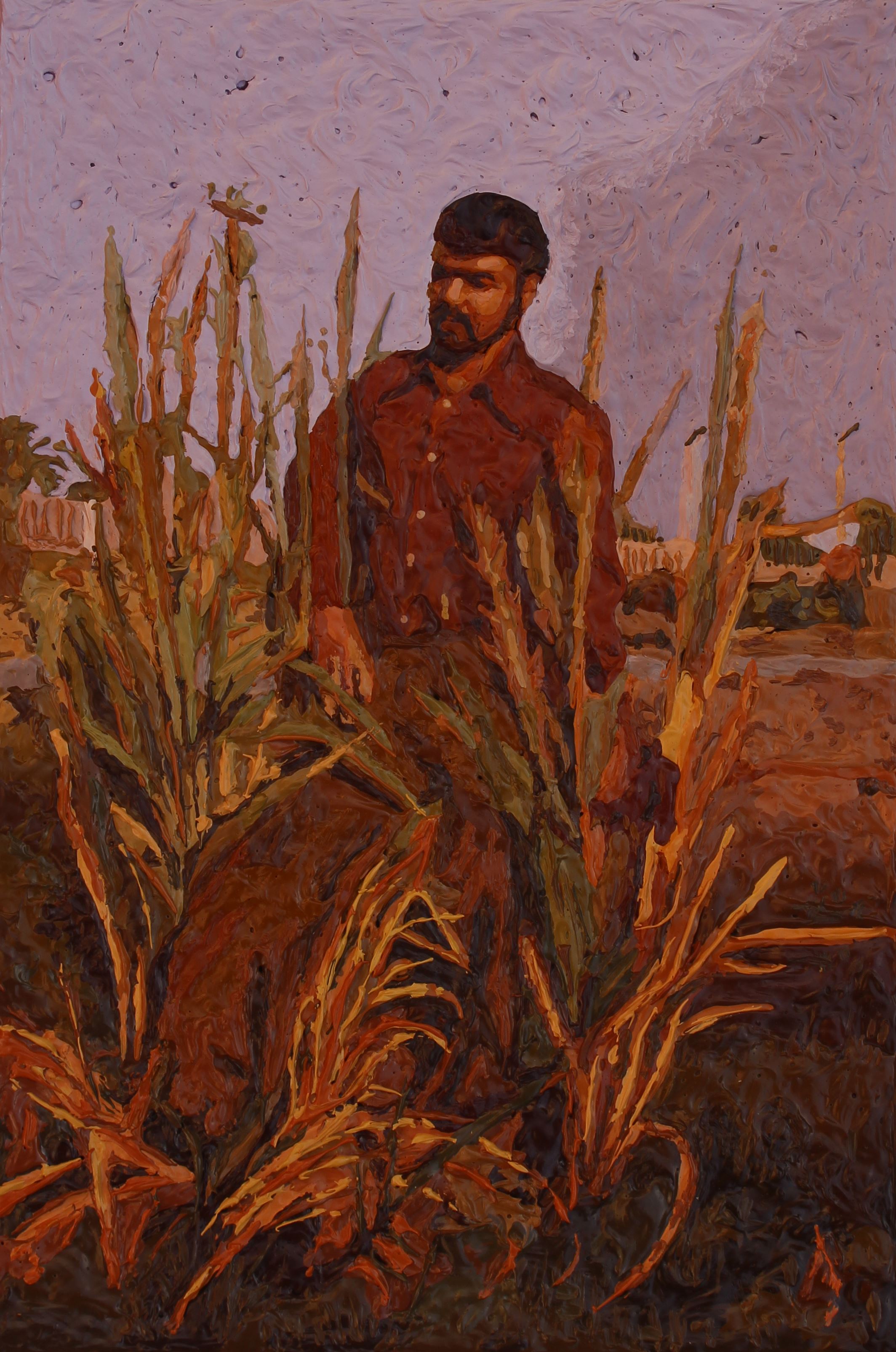 Farideh Nasri, Meadow, 2022