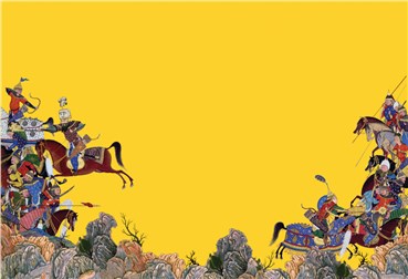 , Hamid Rahmanian, The Battle of Rostam and Sohrab Drags On, 2010, 39881