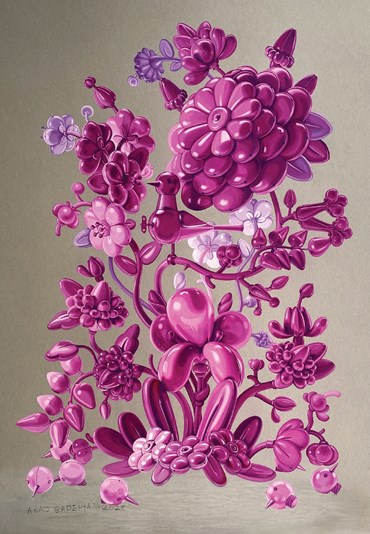 Painting, Asad Badehjani, Untitled, 2024, 81220