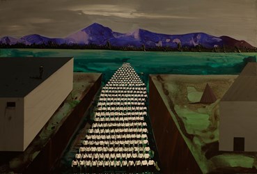 Painting, Mahmoudreza Zandpoor, Untitled, , 84260