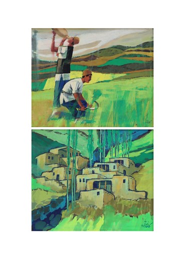 Painting, Parviz Kalantari, Untitled, 1969, 79877