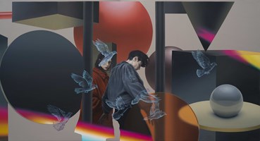 Painting, Mohammad Keyvan, Untitled, 2024, 81080