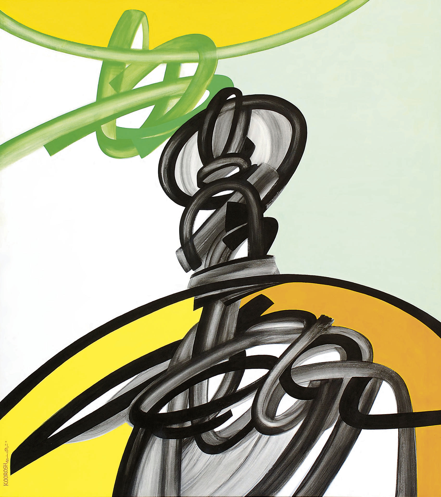 Koorosh Shishegaran, Portrait, 2005