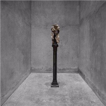 Sculpture, Mojtaba Amini, Gracious Patience, Fortitude, 2015, 3473