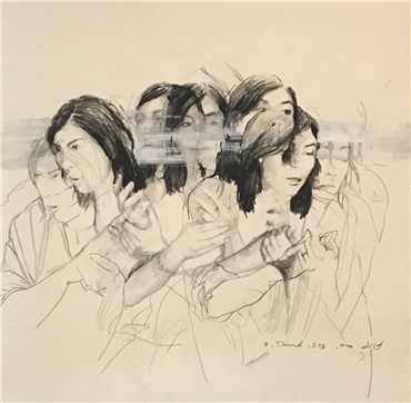 Drawing, Soudeh Davoud, Untitled, 2018, 37268
