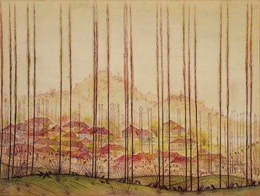 Painting, Hossein Mahjoubi, Untitled, 1982, 78985