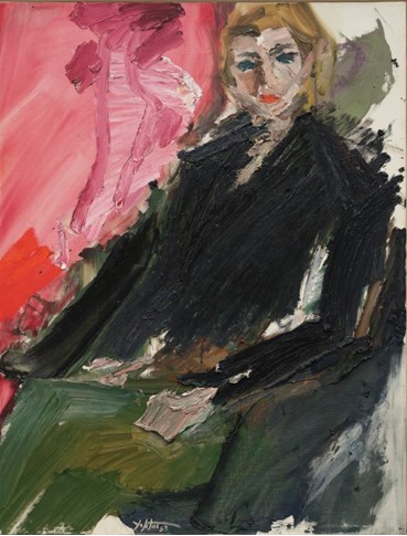 Painting, Manoucher Yektai, HC 13 Portrait, 1962, 80961