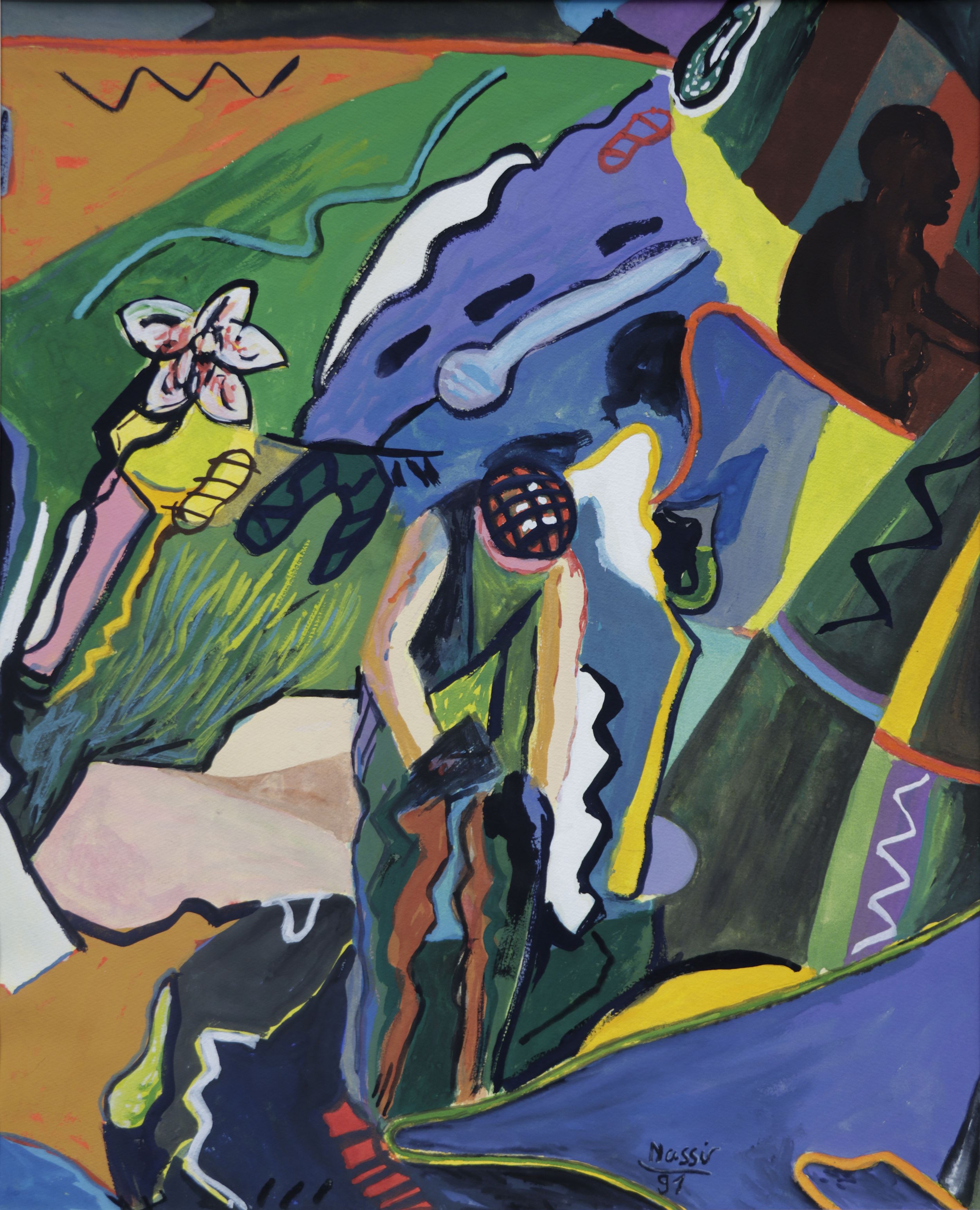 Ali Nassir, Untitled, 1991
