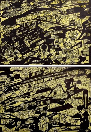 Painting, Kiyavash Danesh, Untitled, 2024, 77973