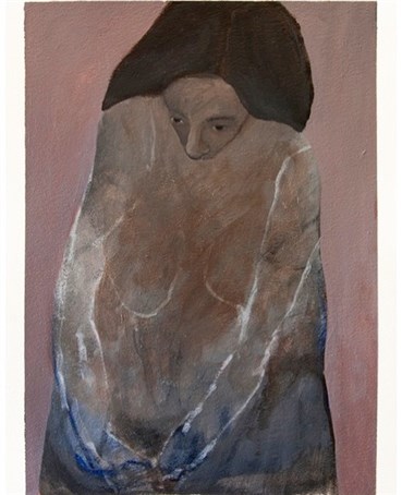 Works on paper, Raana Farnoud, Self-Portrait, 2015, 20553
