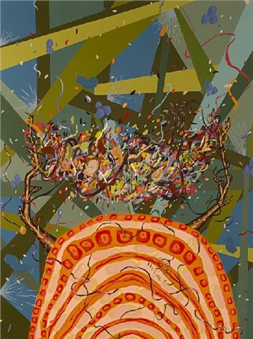 Painting, Amir H Fallah, Julie, Inka, Laura, Ellen, 2005, 1165