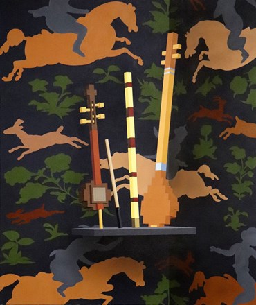 Painting, Sepand Danesh, Melody for a Hunt, 2020, 72593