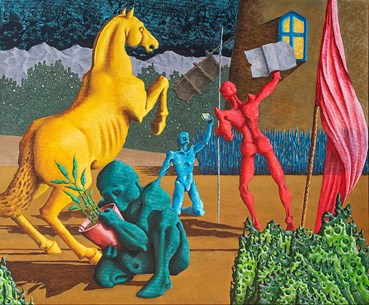 , Amir Rahati, Don Quixote No. 9, 2021, 80548