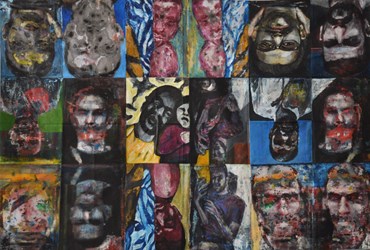 Painting, Malahat MohebKhah, Love of a Man, 2023, 76734