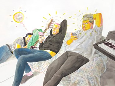 Painting, Makan Negahban, Bür Gür Practice, 2017, 77127