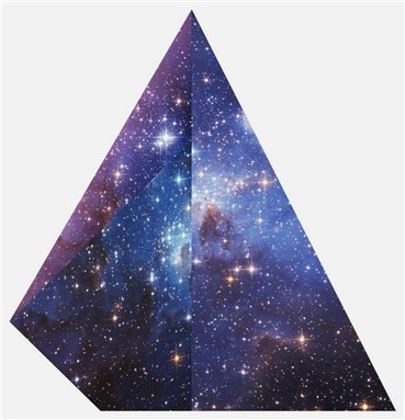 Mixed media, Sanaz Mazinani, Stellar Triangle, 2015, 7185