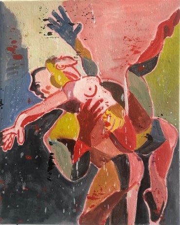 , Nikzad Nodjoumi, Dancing No.2, 2023, 80492