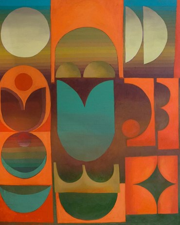 Painting, Anahita Akhavan, Qanat, 2023, 74839