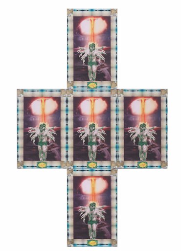 Works on paper, Fereydoun Ave, Postcard (Persian Gulf) , 2015, 75440