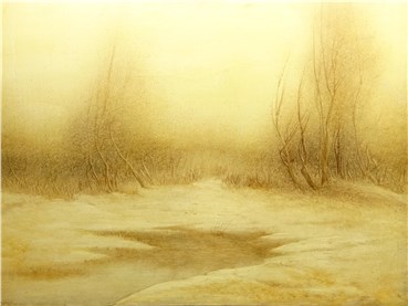 Painting, Manouchehr Niazi, Winter Landscape, 1978, 21109