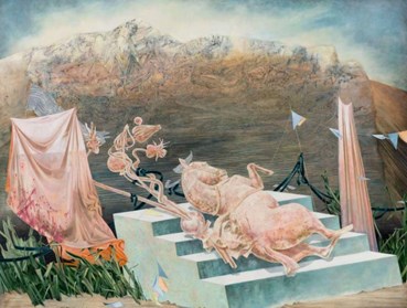 Painting, Omid Hallaj, Unfinished Celebration, 2023, 76505