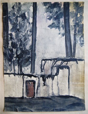 Painting, Sohrab Sepehri, Untitled, 1960, 28499
