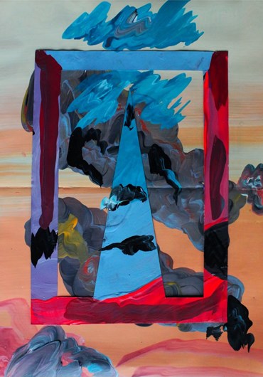 Painting, Farbod Elkaei, Panjare 1, 2019, 79660