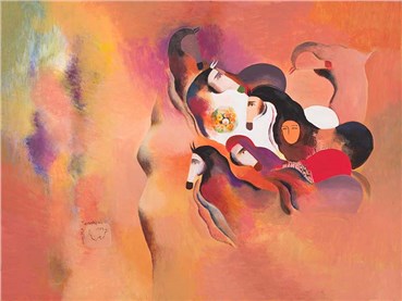 Painting, Mohammadali Taraghijah, Untitled, 2000, 35885