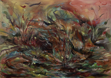 Painting, Mahsa Jabari, Untitled, 2025, 77748