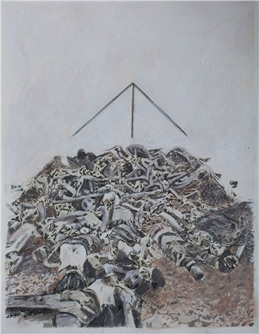 Painting, Marzieh Bagheri, Situation #3, 2020, 30199