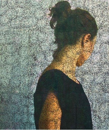 Mixed media, Sepideh Salehi, Mohr Portrait , 2016, 28270