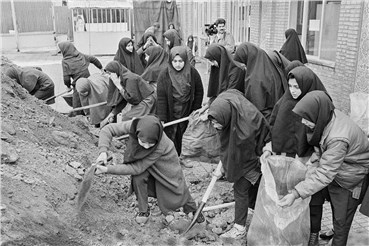 Photography, Mohammad Sayyad, Entranchment in schools of Tehran Tehran, Iran, Feb 18th, 1987, 1987, 30063