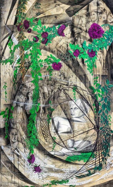 Painting, Fatemeh Bahman Syahmard, Game 3, 2025, 81517