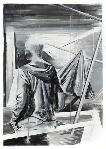 Painting, Farzad Majidi, Sticky Drama, 2021, 57466