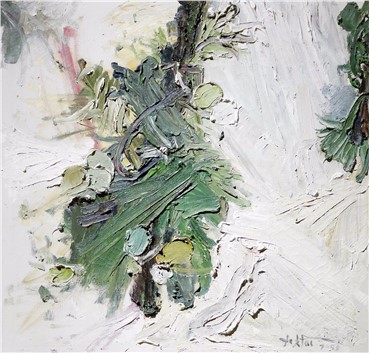 Painting, Manoucher Yektai, Tomato Plant, Morning, 1959, 7741