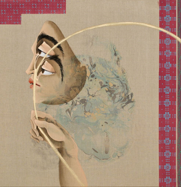 , Hayv Kahraman, Look Me in the Eyes 2, 2023, 78264