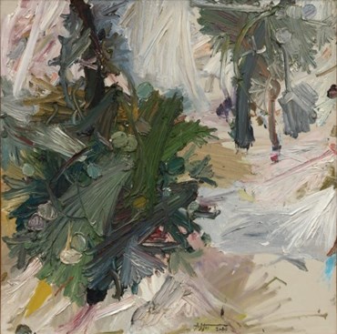 Painting, Manoucher Yektai, Three Tomato Plants, 1960, 80958