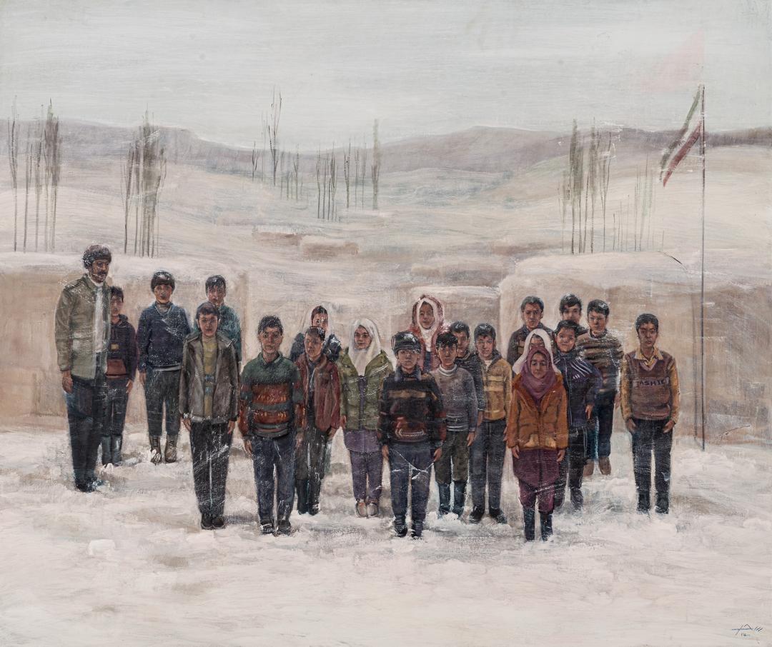 Sahar Jafari, Samad Behrangi and Kids, 2022